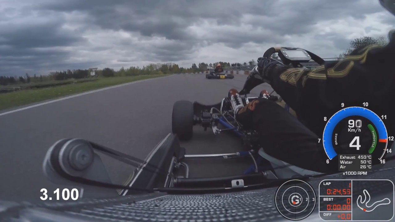KZ2 Shifter Kart Acceleration (0-100/0-62)