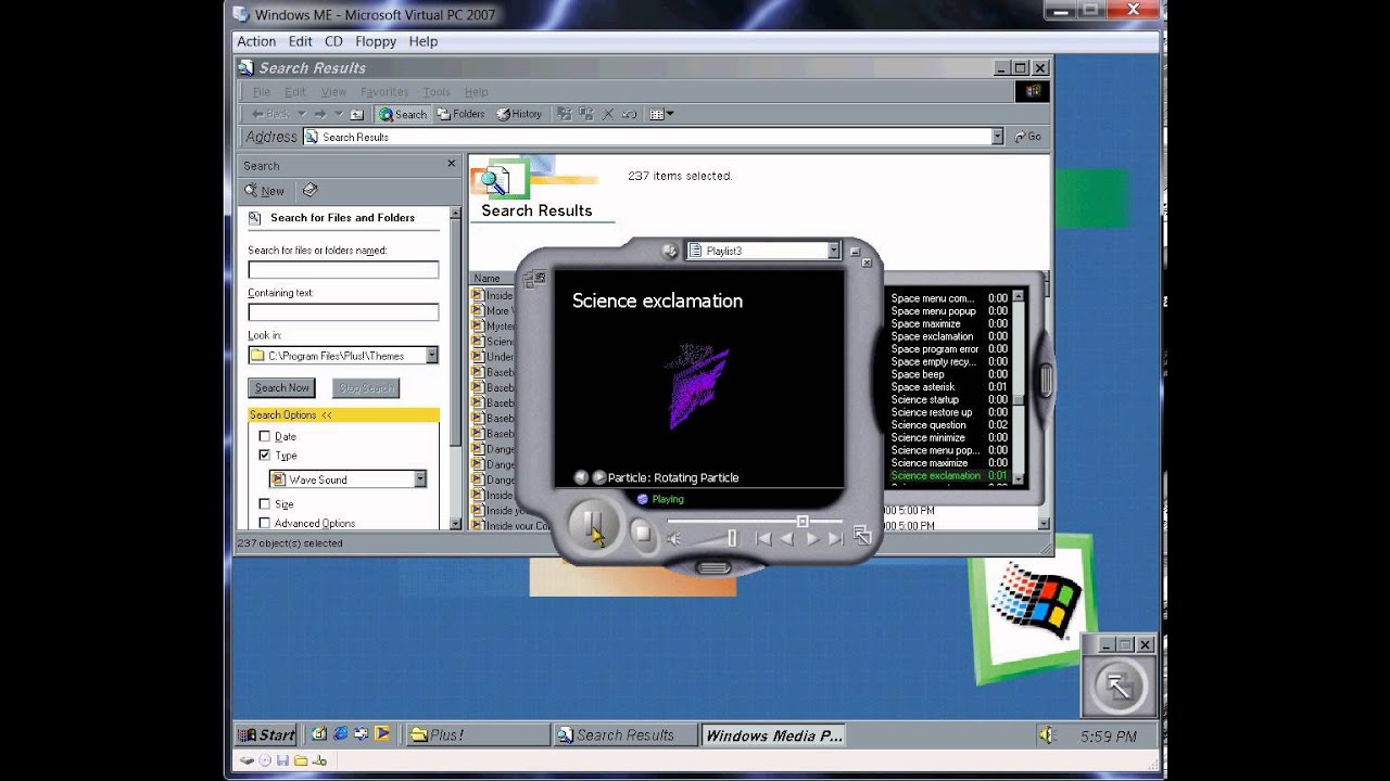 Windows 95 Plus! Theme Sounds