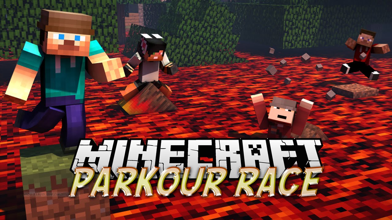 Minecraft: DAMN PRESSURE PLATES - SPRINT Race with Saul & Potato