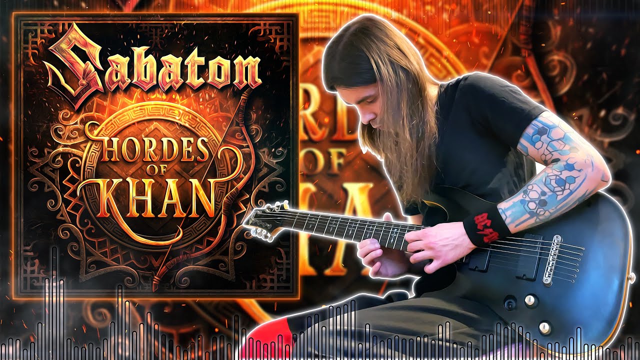 Sabaton - Hordes Of Khan (Guitar Cover by Kondzik)