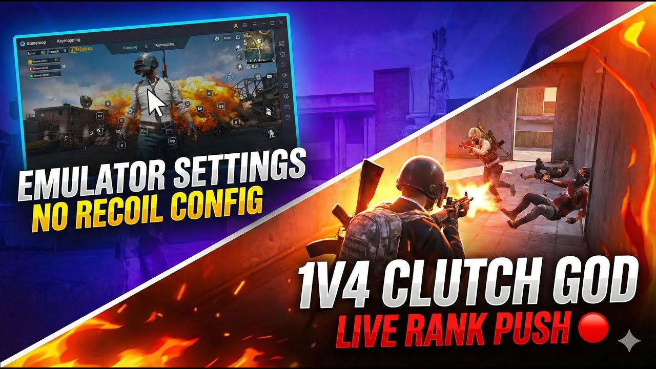 Ultra Smooth 120 FPS 🔥 | Ranking Up in BGMI on Laptop (Gameloop/BlueStacks)