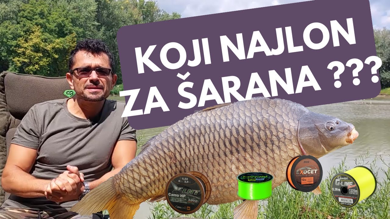 NAJLONI ZA PECANJE ŠARANA - koji odabrati???
