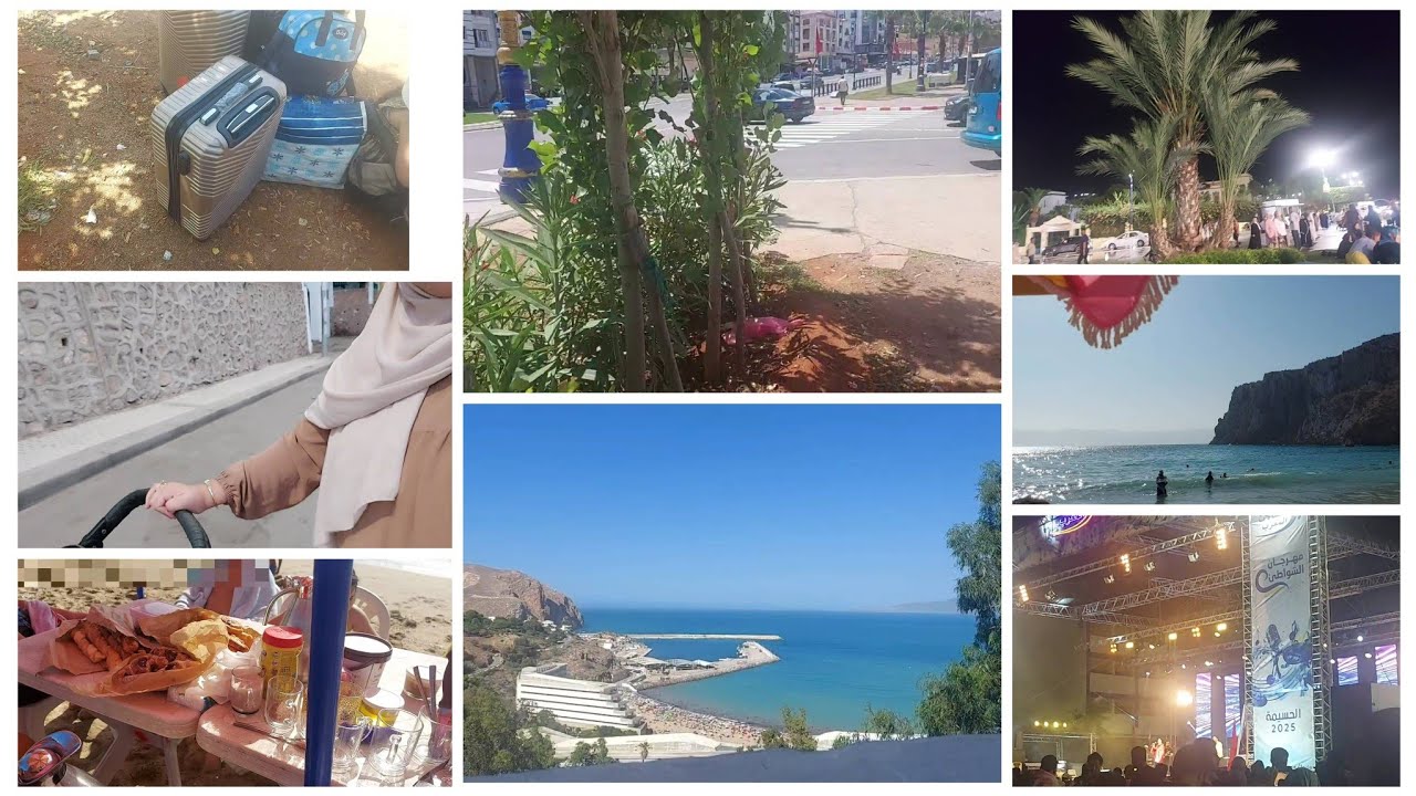 فلوك السفر مع وليداتي🥰مشينا أجمل مدينة❤فطرنا في البحر🏖