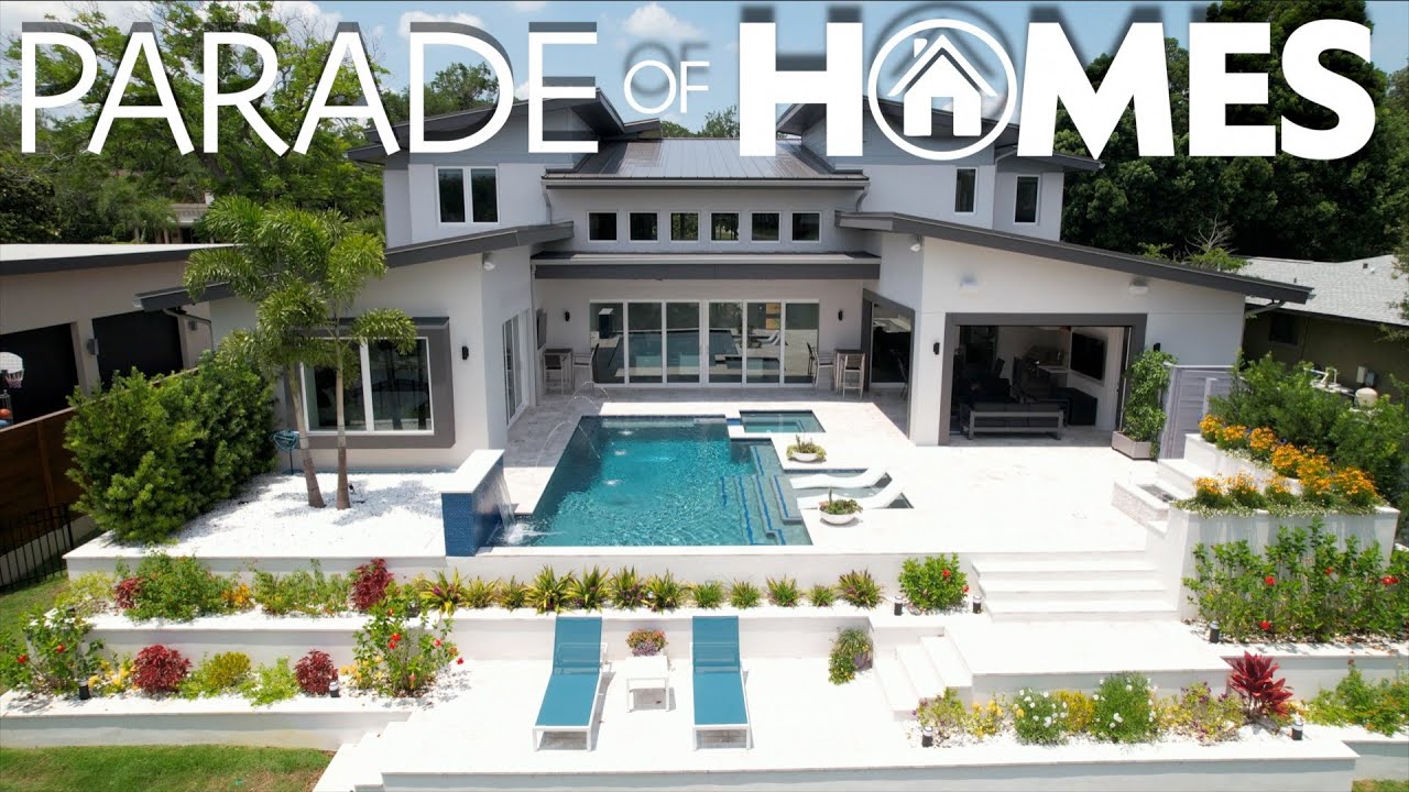 Parade of Homes Orlando 2025: Modern Lakefront Masterpiece by Groninger Custom Homes | 4K Home Tour