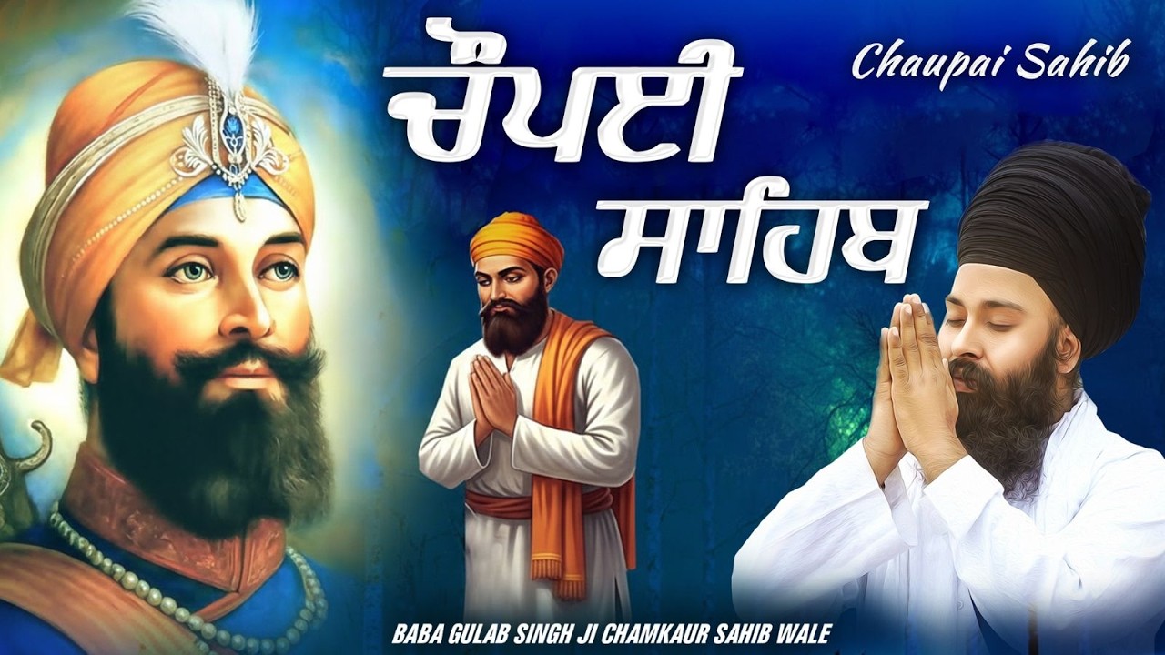 5 Path Chaupai Sahib | Baba Gulab Singh Ji | Nitnem Chaupai Sahib | ਚੌਪਈ ਸਾਹਿਬ | Shabad Gurbani 2026