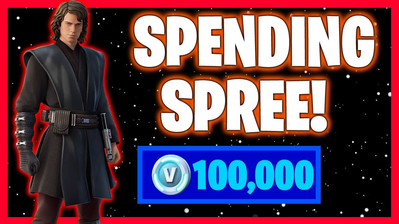 ПОТРАТИТЬ 100 000+ В-баксов в Fortnite!! (Шквал трат #38)