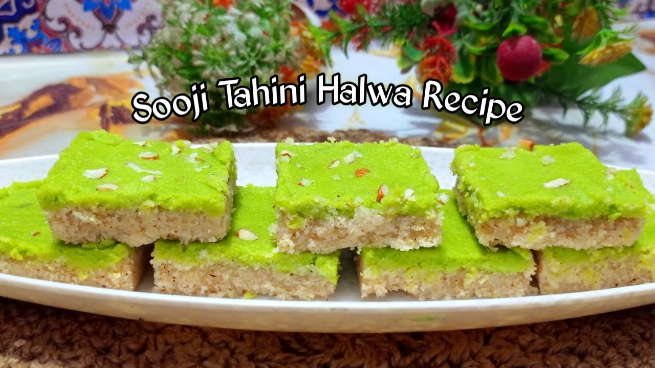 Shabe Barat special Sooji Tahini Halwa Recipe | Turkish Style Tahini Halwa| Sooji Tahini Sweets
