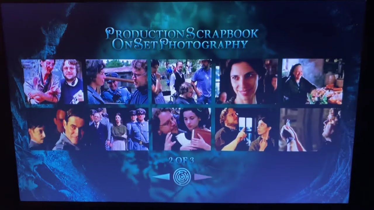 Pan’s Labyrinth 2007 DVD Menu walkthrough (Disc 2)