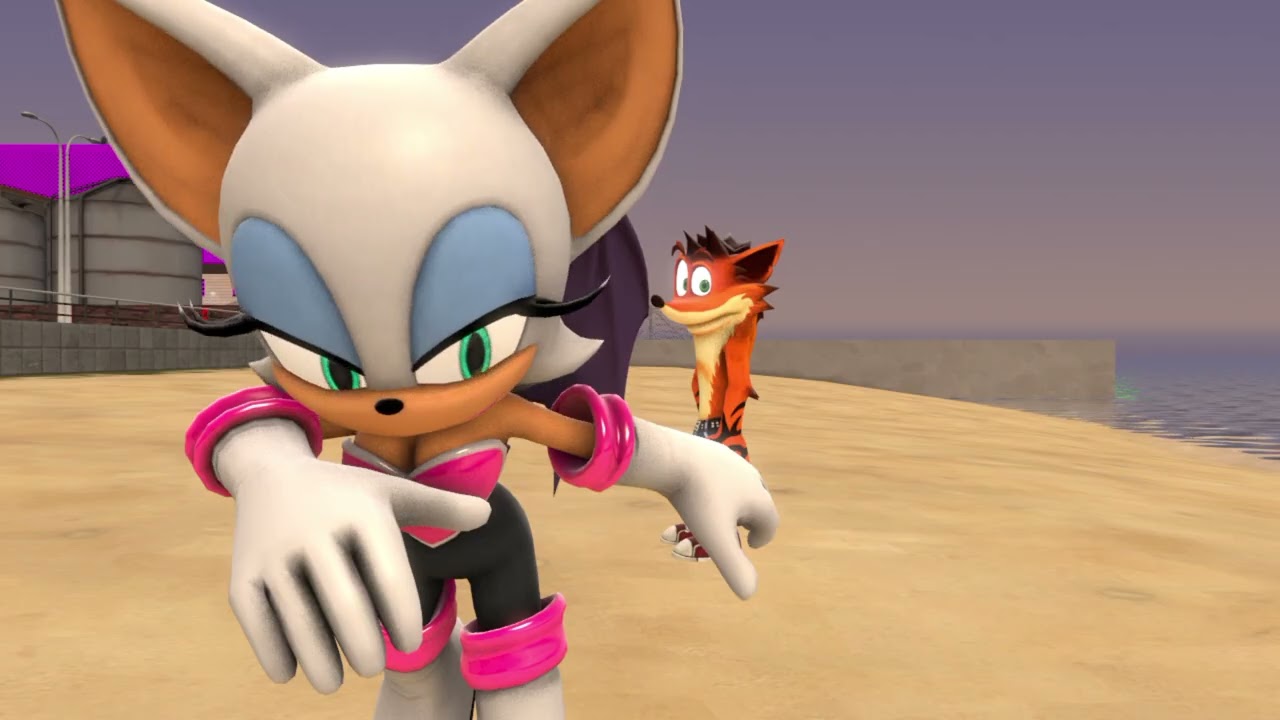 (SFM) 💣crash y rouge💕