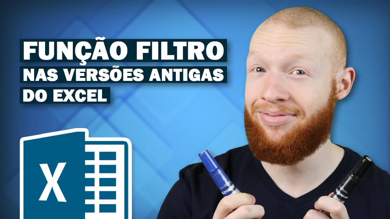 Fun&ccedil;&atilde;o FILTRO sem ter a Vers&atilde;o Mais Nova do Excel