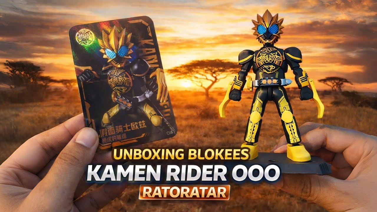 Unboxing Blokees Kamen Rider OOO Ratorator