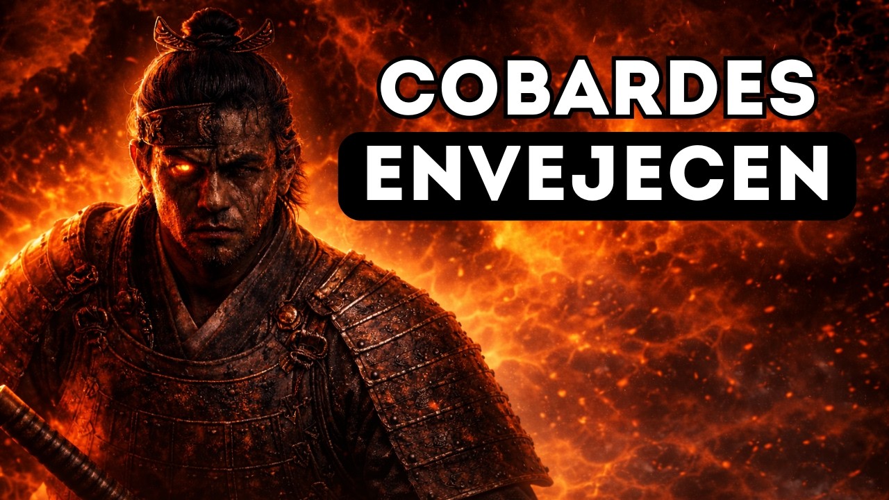 Por qué los COBARDES envejecen 10 años más rápido (Neurociencia + Bushido)