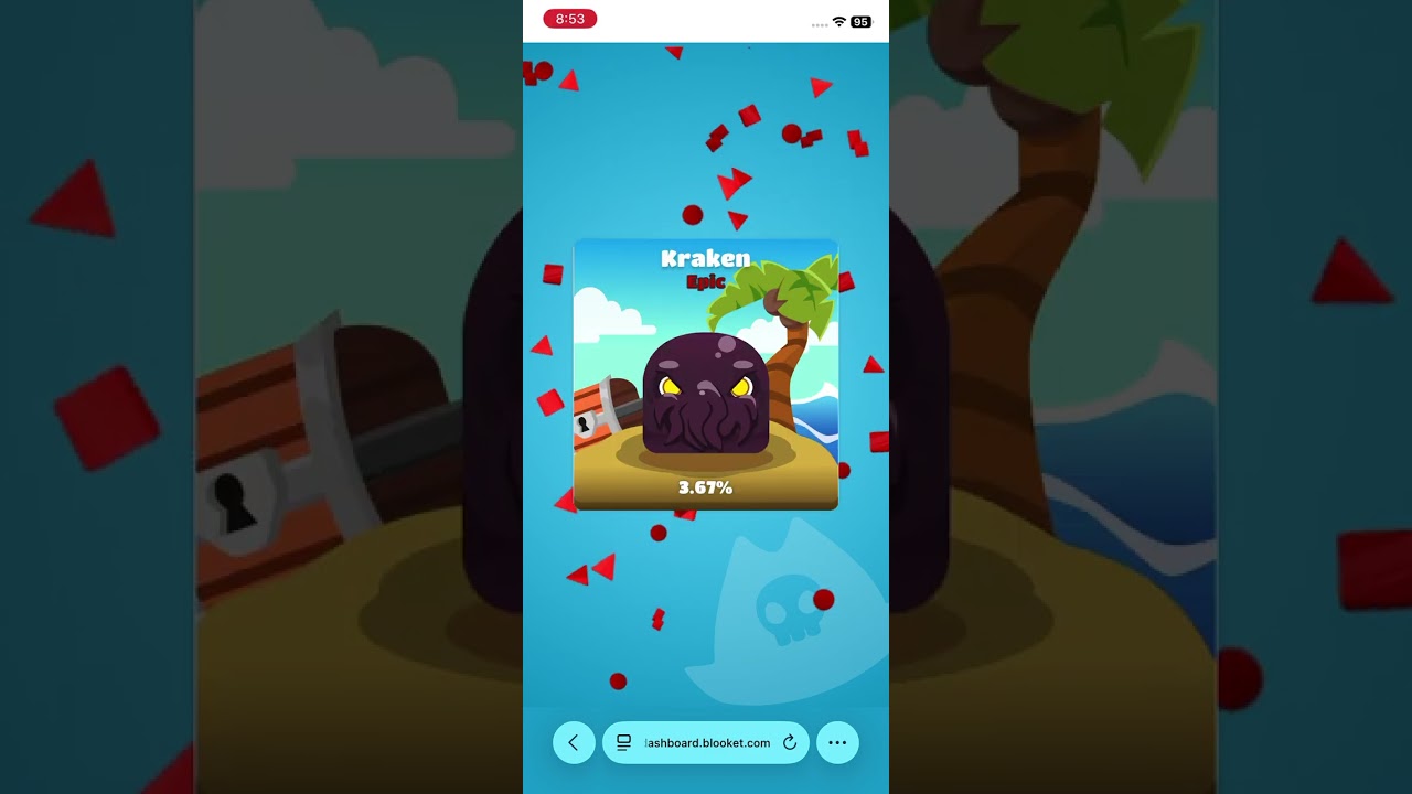 Spending 7,000 coins in blooket (I got a chroma)