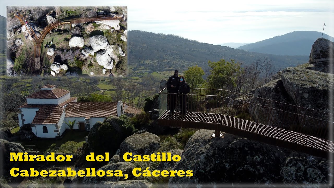 Mirador del Castillo Cabezabellosa Enero 2022