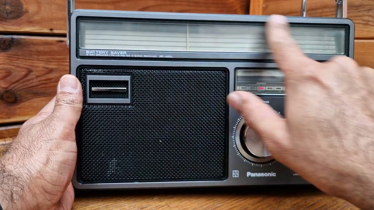 National Panasonic GX10 Mark II (Model RF-1410L) | A Classic Portable Radio for Radio Enthusiasts
