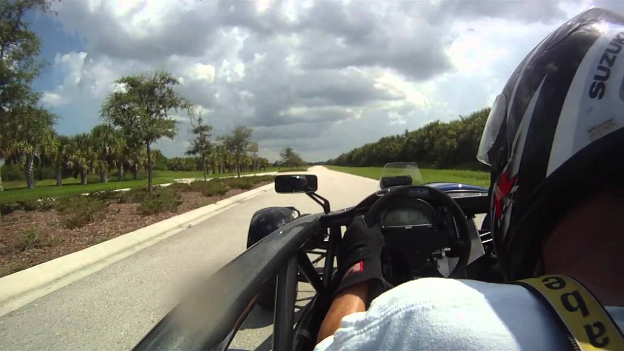 RealStreetPerformance, RSP Turbo Honda K20 Ariel Atom 650 hp. video #2 Fastest in World. Spin out :)