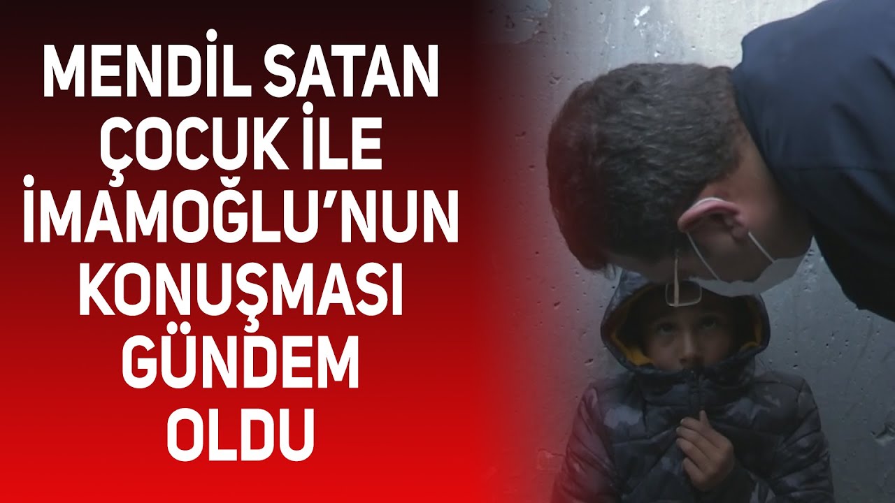 Ekrem İmamoğlu kardeşlerine yemek almak için sokakta mendil satan çocuğa bakın ne sözü verdi?