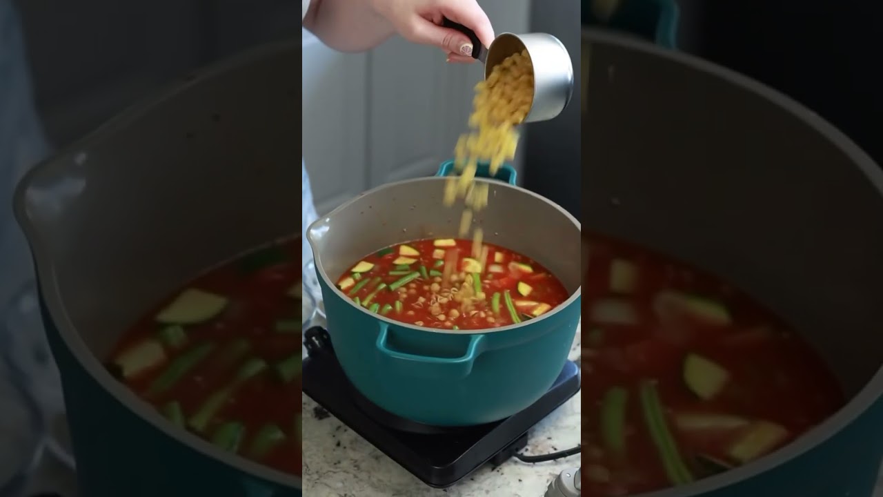 Рецепт супа минестроне #супы #рецептсупа #идеидляужина