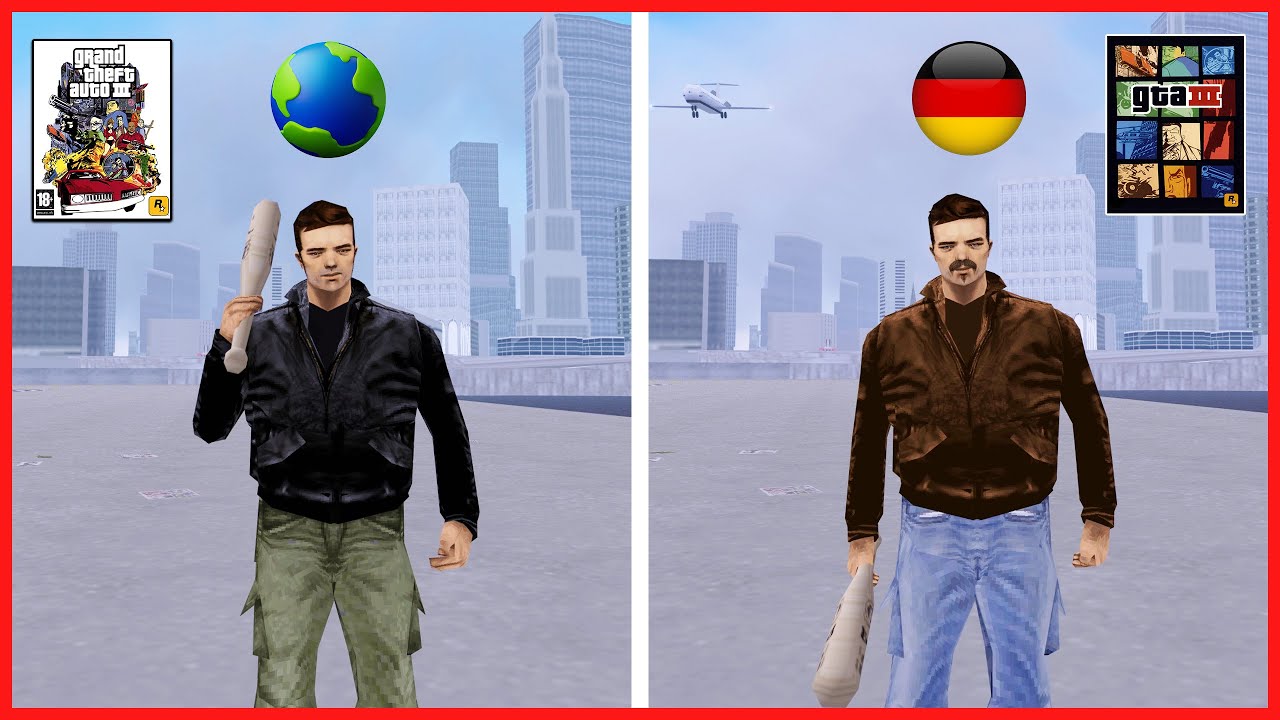 Немецкая версия GTA III была другой! (Сравнение)