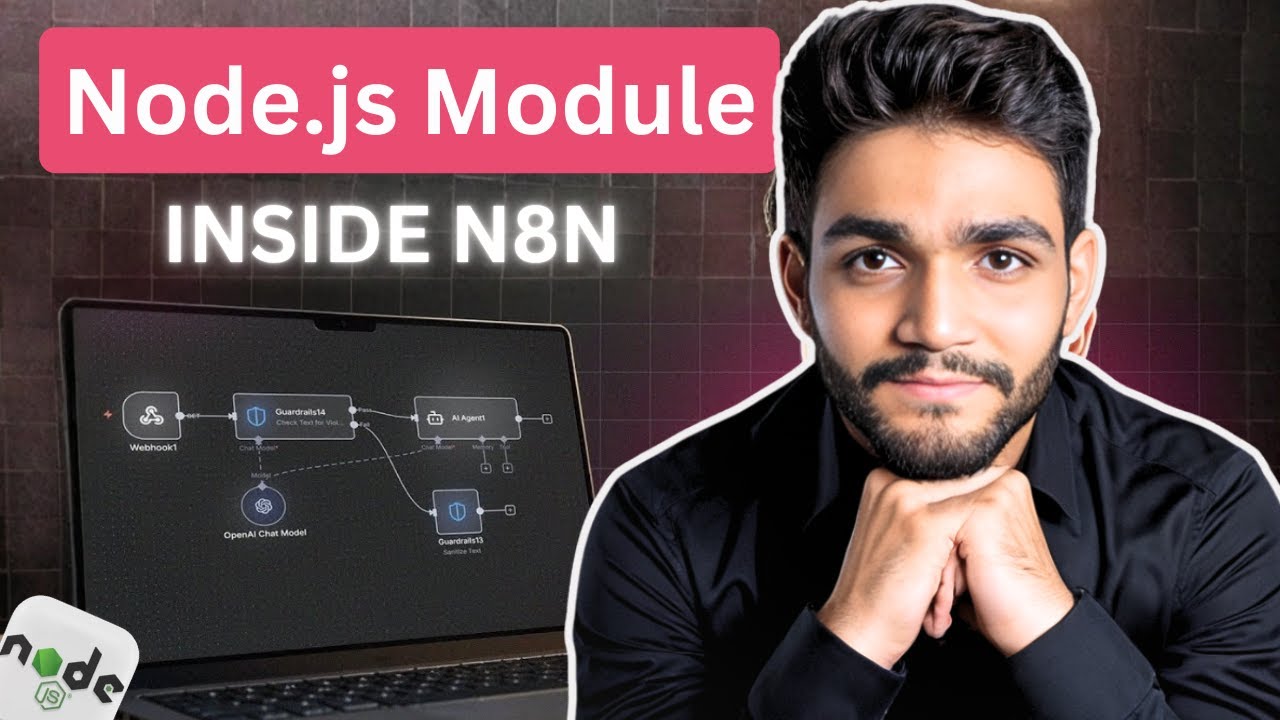 Как использовать модуль Node.js внутри n8n