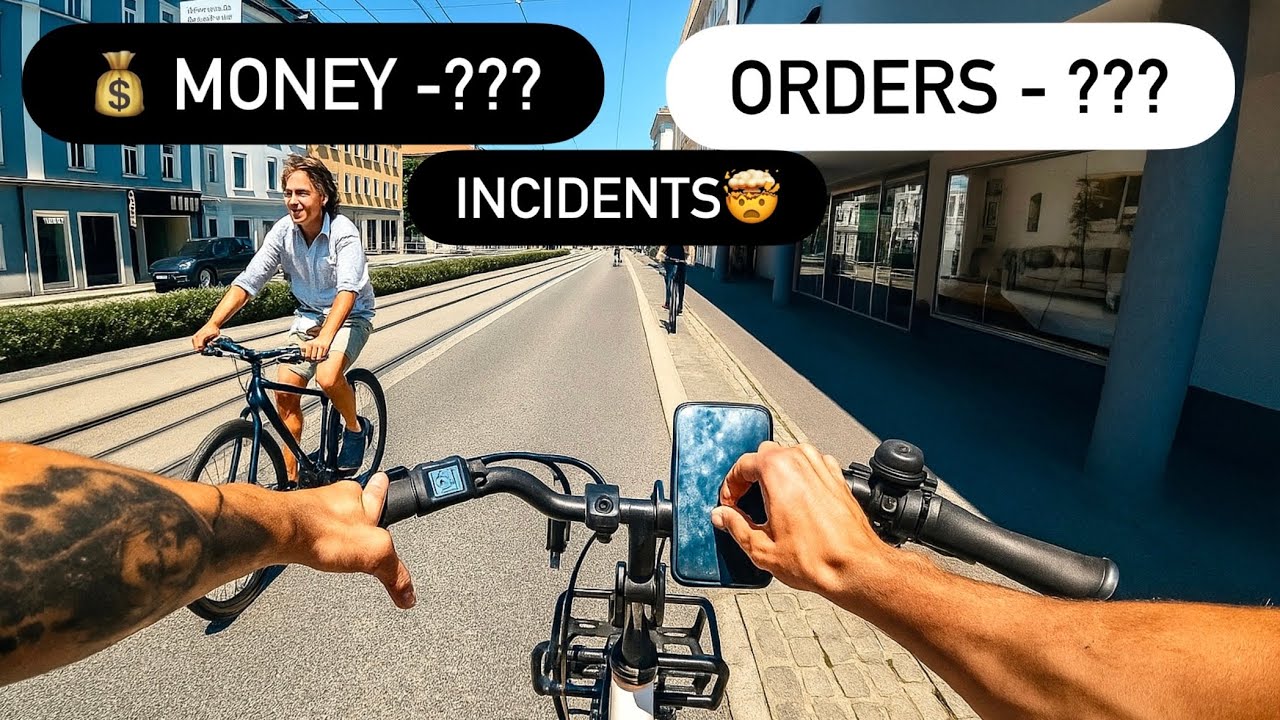 Delivering in Austria. How much do I earn per Shift? | POV FOOD DELIVERY