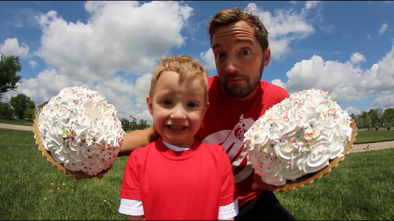 Dad DOUBLE Cakes 4 Year Old In The Face!?
