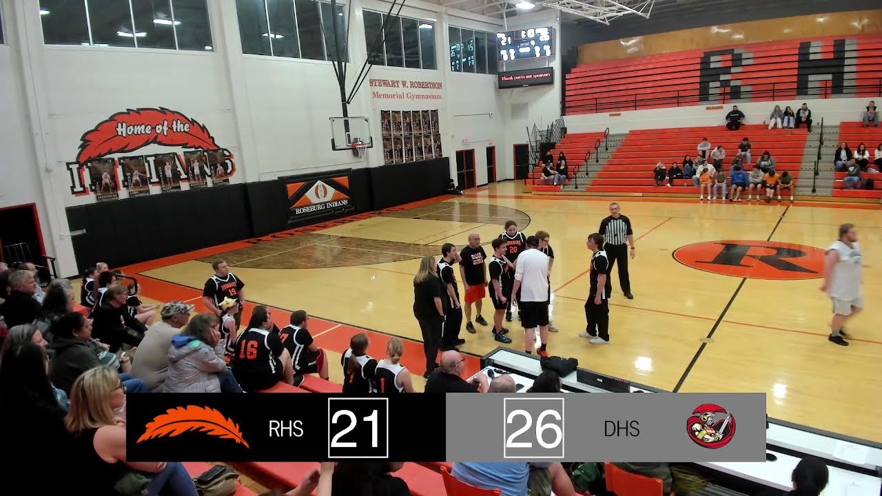 Roseburg Unified Basketball vs Douglas