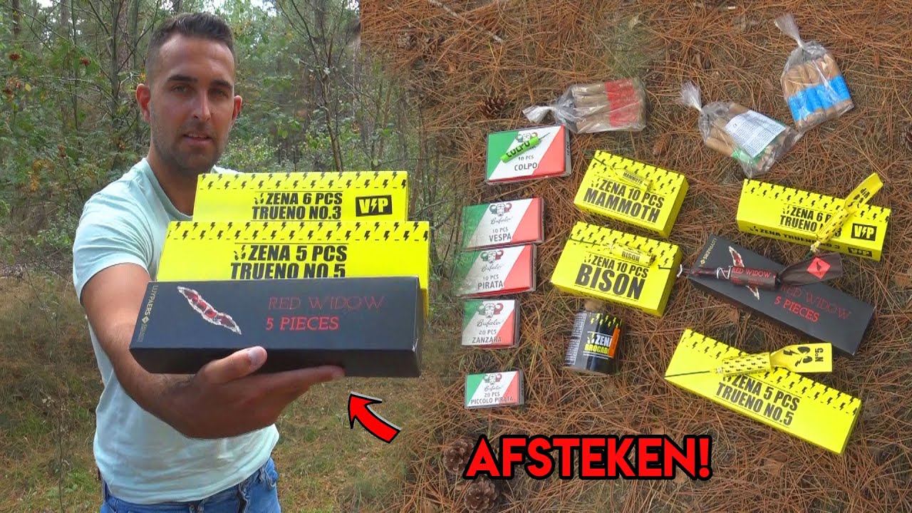 NIEUW BELGISCH VUURWERK AFSTEKEN!