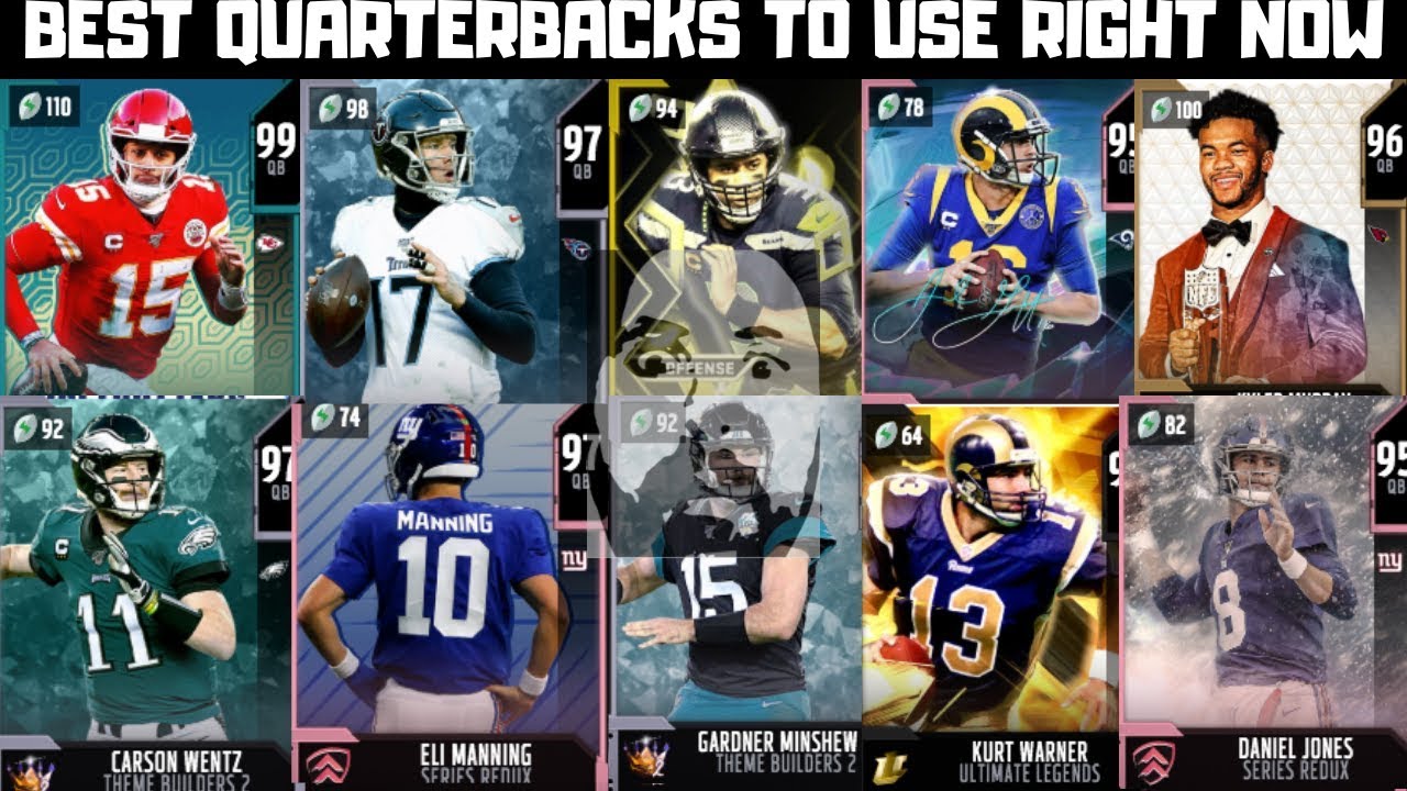 **MADDEN 20** BEST QUARTERBACKS TO USE IN MADDEN 20