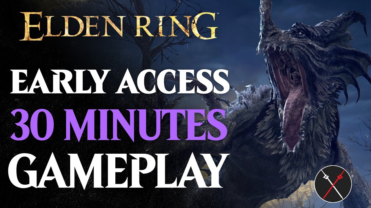 Elden Ring: 30 Minutes of Gameplay Reveal! Network Test start, middle and end footage!