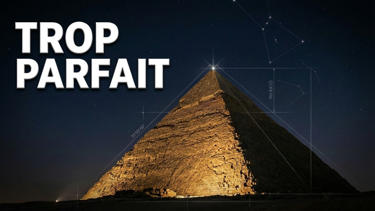 Les pyramides et des mathématiques qui ne devraient pas exister