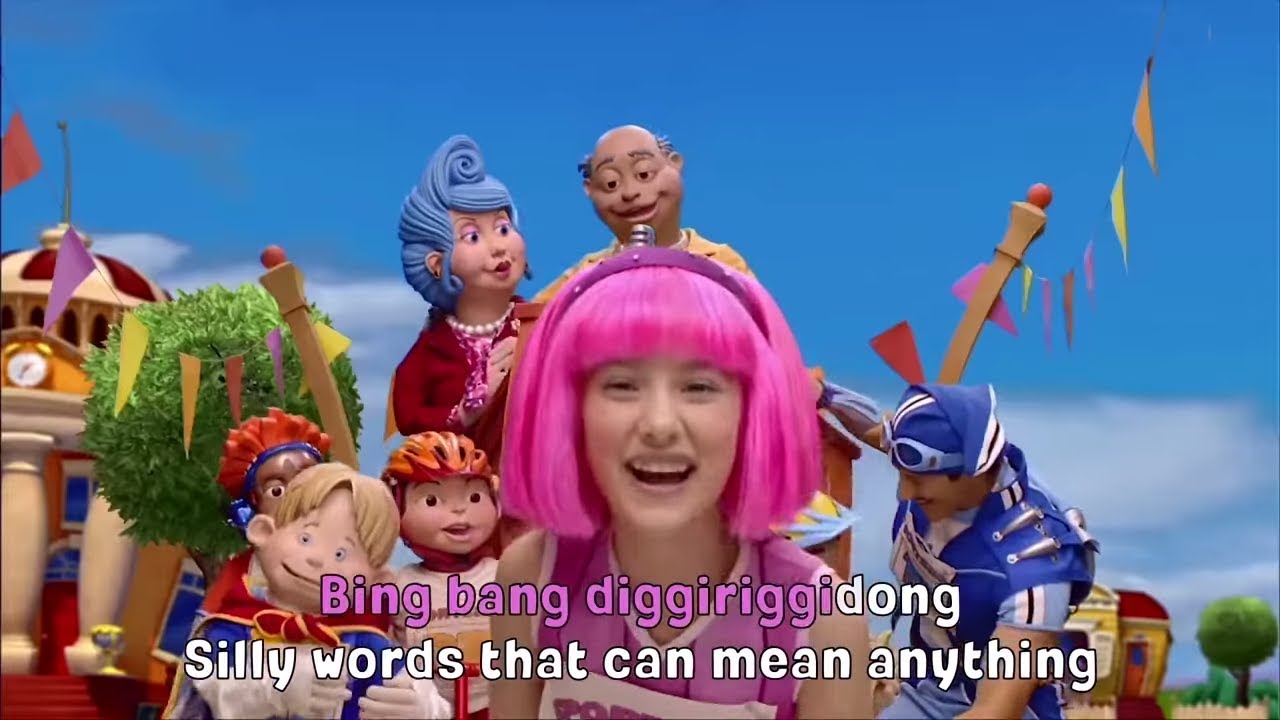 Lazy Town | Cooking By The Book | Music Video | Kids Karaoke