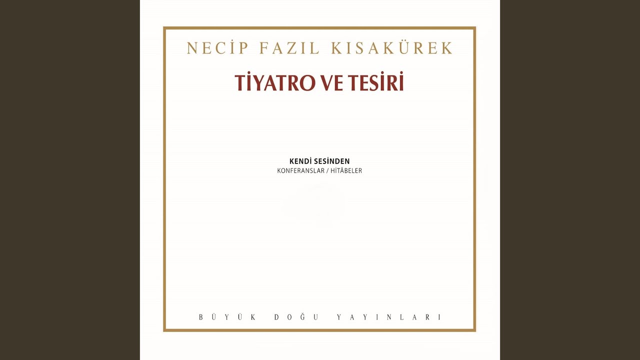 Tiyatro Ve Tesiri