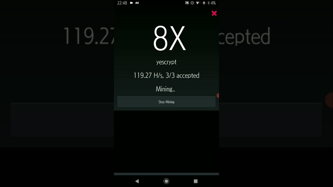 Mining in Smartphone Using AAminer(Quick Tutorial)