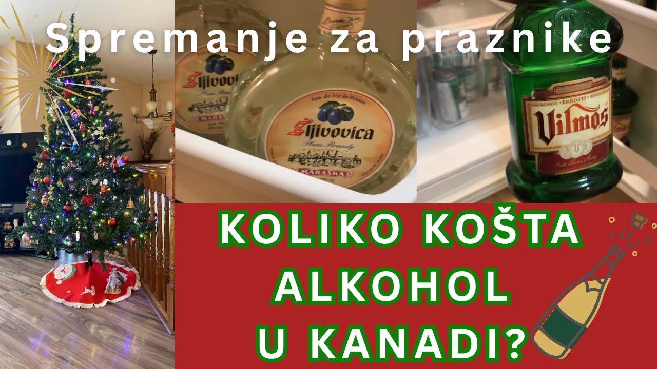 KOLIKO KOŠTA ALKOHOL U KANADI? 🍷Praznično spremanje i stvarne cijene hrane