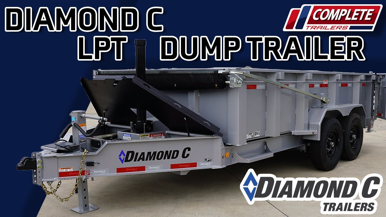 The New Industry Leading Diamond C LPT Dump Trailer
