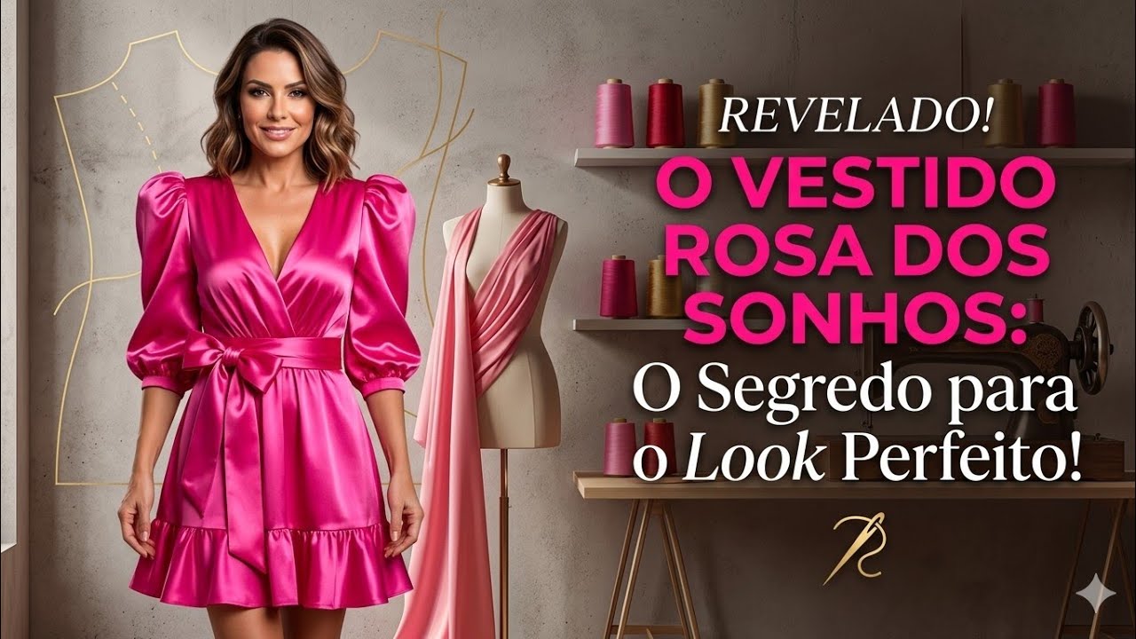 ✅️ DIY Vestido Transpassado Manga Princesa_Costura passo a passo para iniciantes Gisleide Novelo