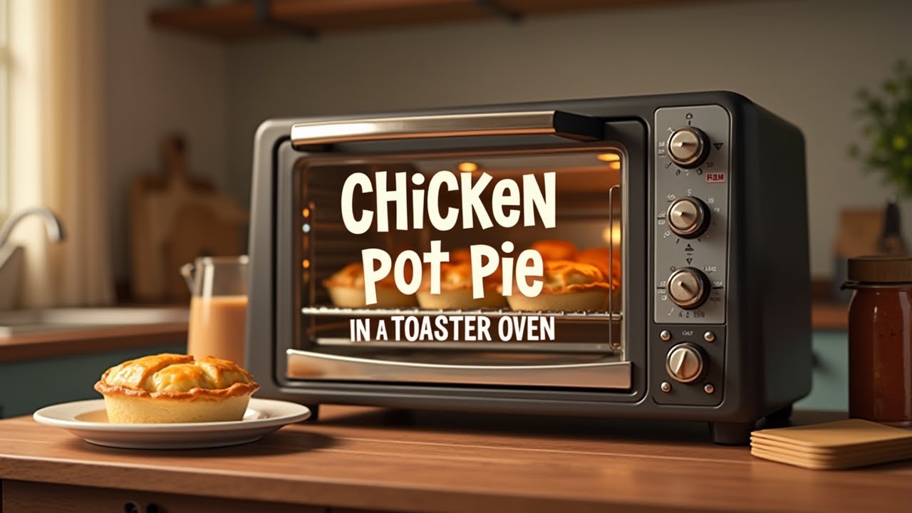 HOW TO MAKE CHICKEN POT PIE IN A TOASTER OVEN