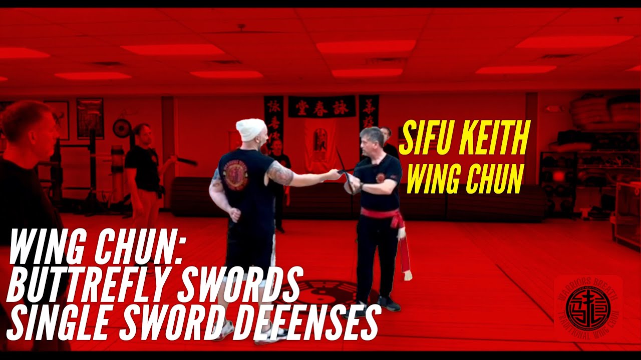 Wing Chun - Butterfly Swords Single Sword Defenses