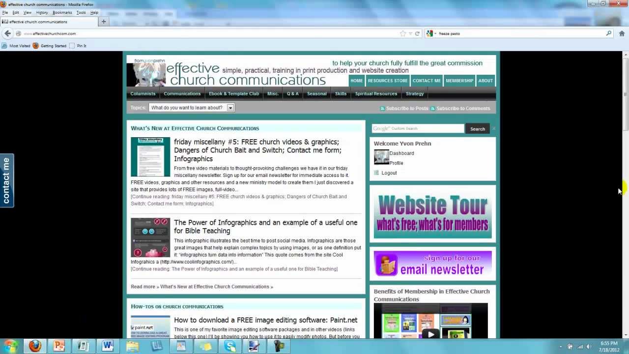 How to learn from Yvon Prehn Instructional Videos