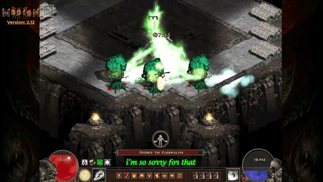 [D2 Mxl] - Orb of Annihilation sorc #4 - Bringing magic gun to fight against boss