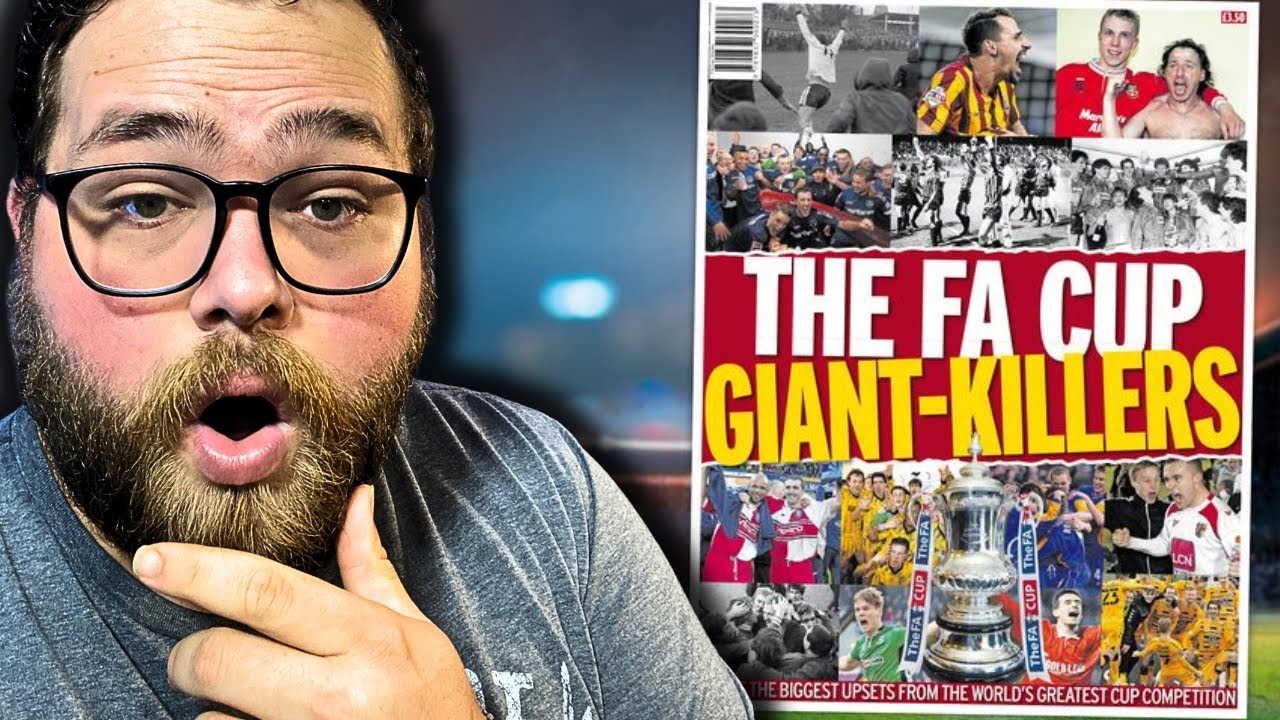 American Football Player REACTS to 10 Biggest FA Cup Upsets