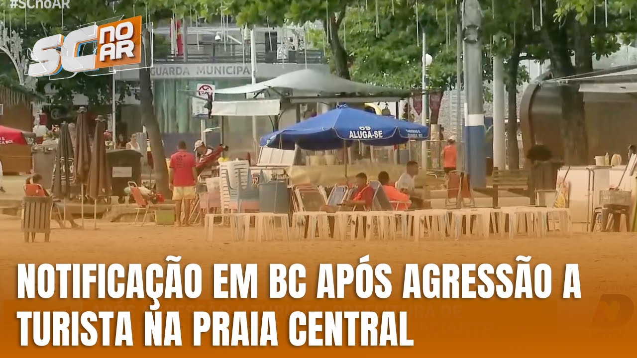 Balneário Camboriú notifica comércio após agressão na praia