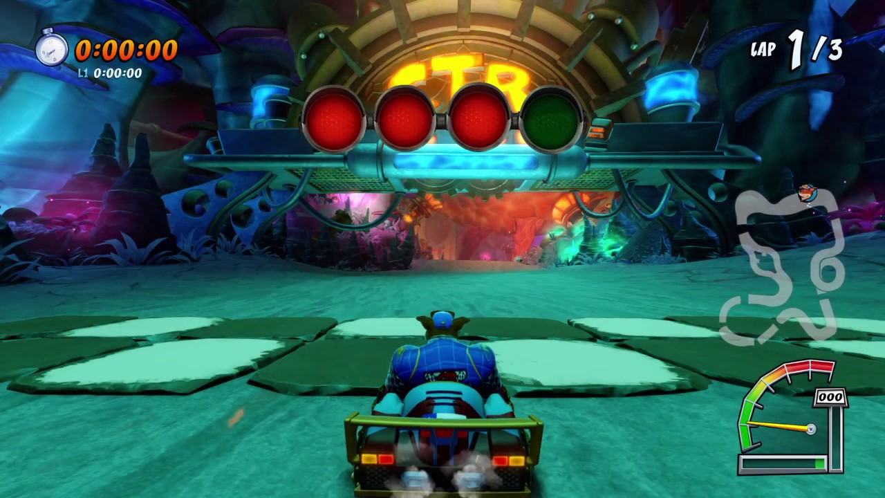 Crash&trade; Team Racing Nitro-Fueled - Time Trial: Deep Sea Driving 1'46''74