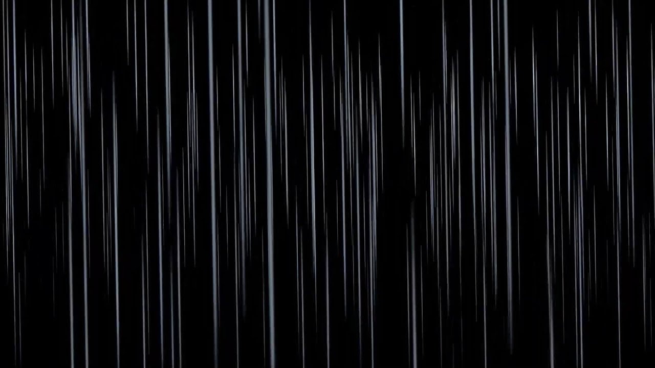 🌧️Comfortable Dark Rain Sounds in Complete Darkness | Deep Sleep, Relaxing, Black Screen (10 Hours)