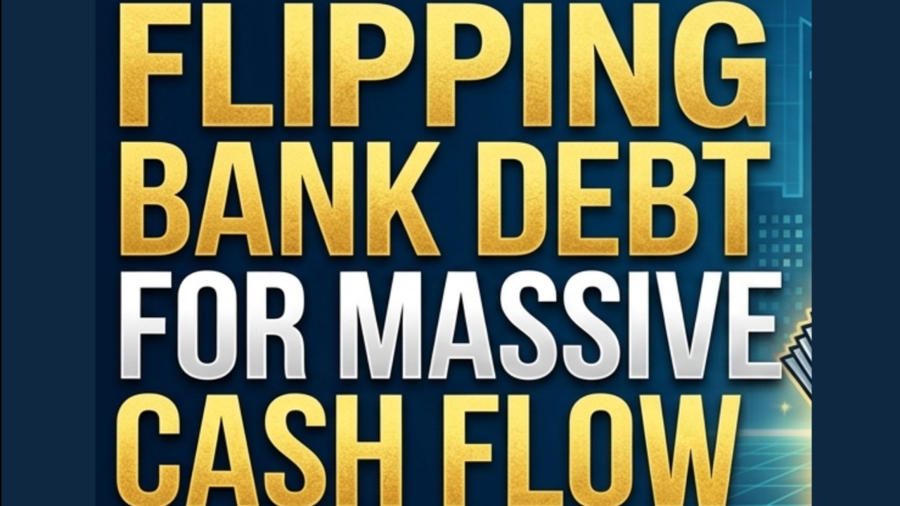 Real Estate Note Investing Secrets: Flipping Bank Debt for Massive Cash Flow with Scott Carson