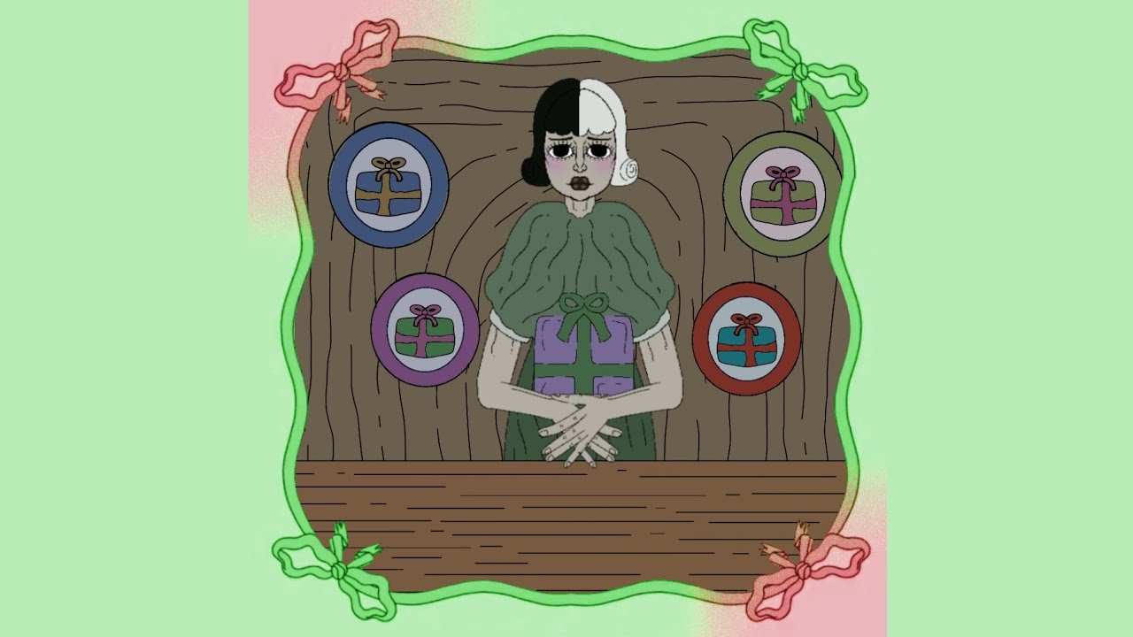 Melanie Martinez - Ghost of the christmas Present (fanmade visualiser)