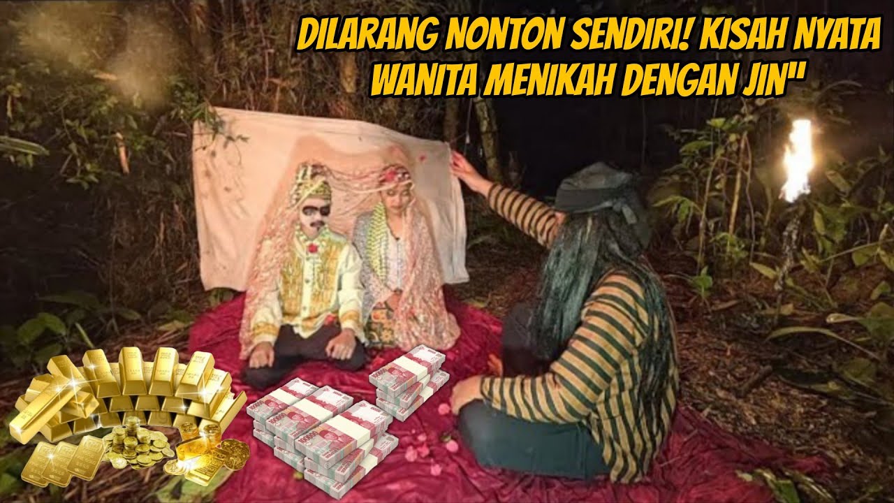 Dilarang Nonton Sendiri! Kisah Nyata Wanita Menikah dengan Jin&rdquo; #purwamisteri  #botcrmisteri 
