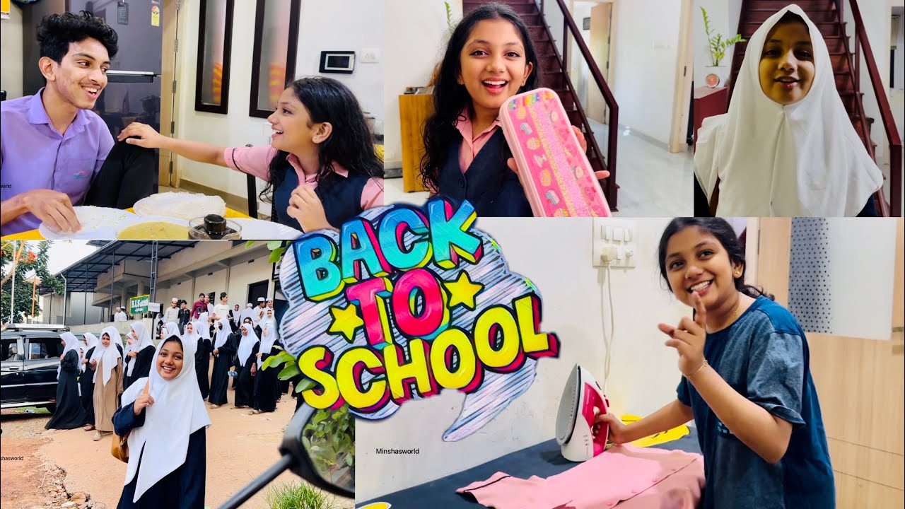 First day at School🤩# Morning Routine😍#School Re opening Day💃💃