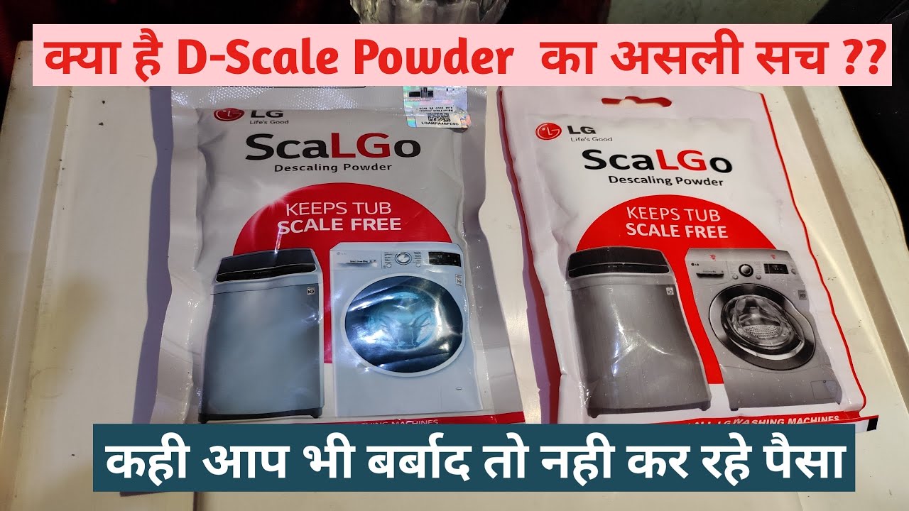 Tub clean power Review l Scale Go powder l LG scale go powder l Original scale Go powder l Live Test